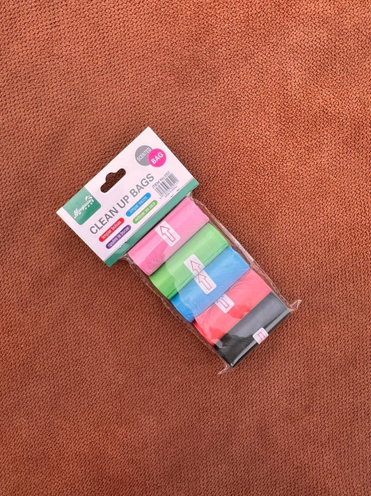 Diaper Bag Dispenser Refill – 5-Pack Strong Disposal Rolls