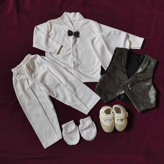 Elegant Newborn Wasicot Set (11)