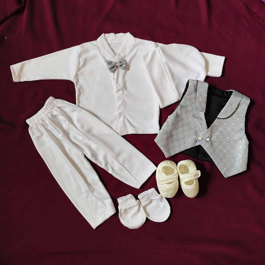 Elegant Newborn Wasicot Set