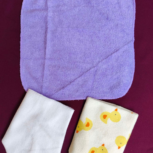 Face towels pack of 3 ducks