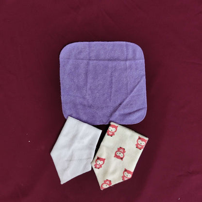 Face towels pack of 3 kitty 2