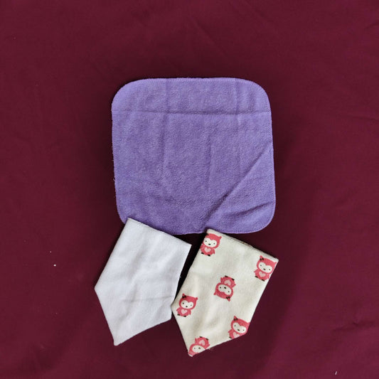 Face towels pack of 3 kitty 2