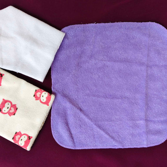 Face towels pack of 3 kitty