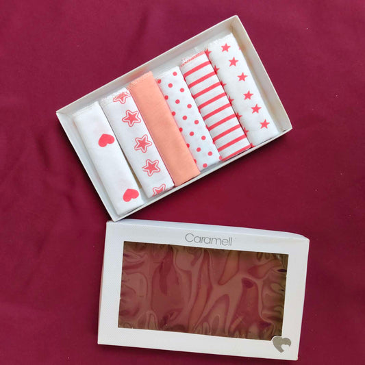 Face towels pack of 6 peach 3