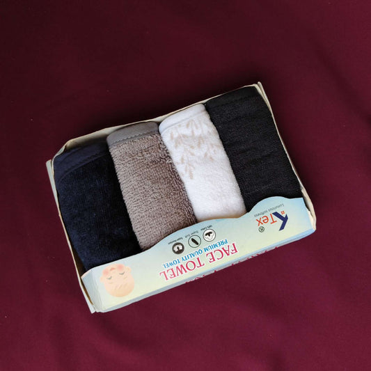 Face towels pack of4 1