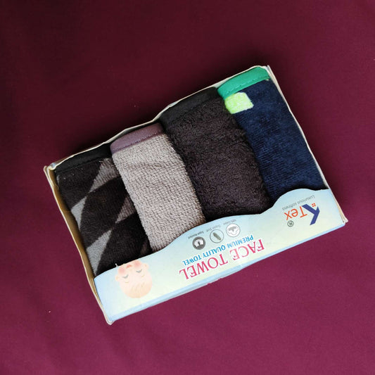 Face towels pack of4 2