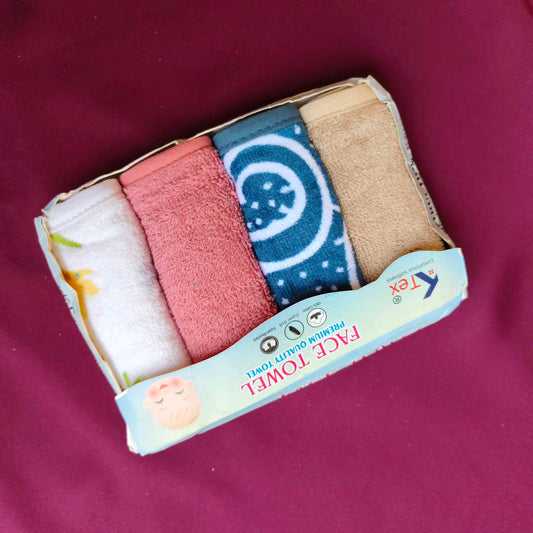 Face towels pack of4