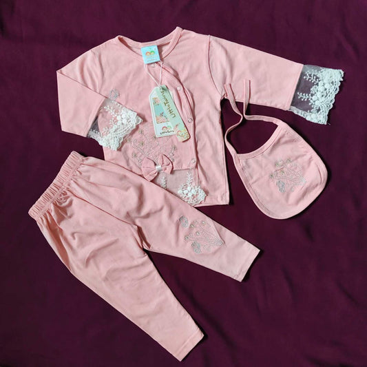 Girls 3-Piece Baby Dress Set