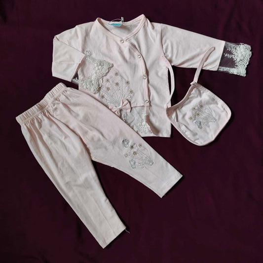 Pack of 3 Newborn Jabla Dresses