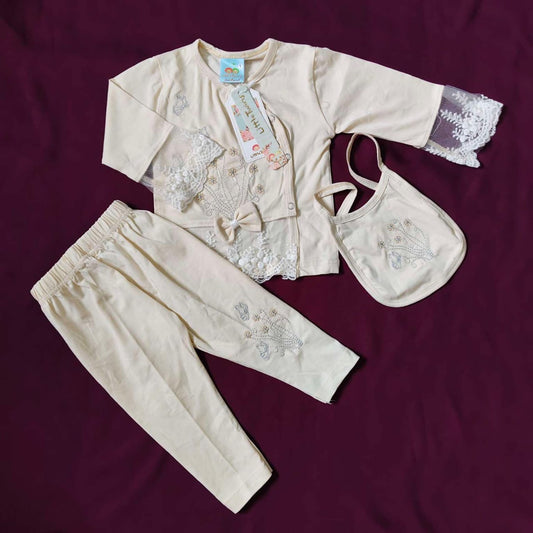 Girls 3-Piece Baby Dress Set
