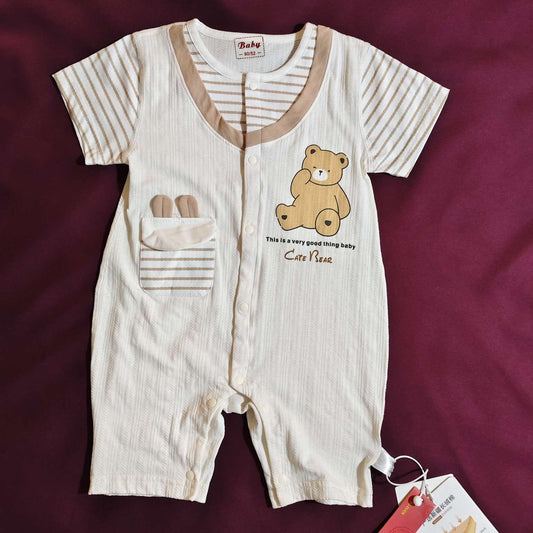 Half Sleeves Romper