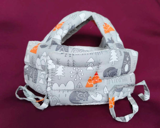 Head protected caps for babies