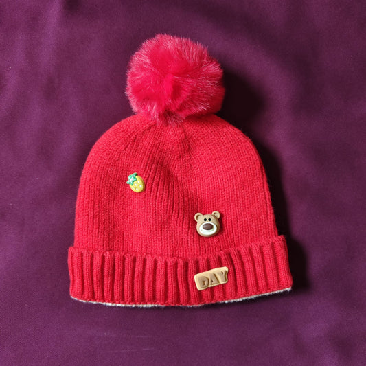 Cozy Winter Cap for Babies (0–9 Months)