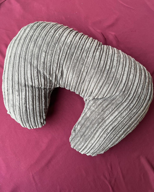 Premium Velvet Nursing Pillow | Striped Velvet