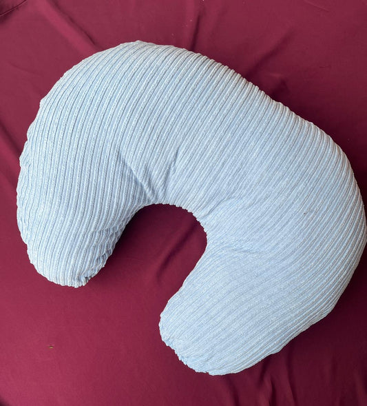 Premium Velvet Nursing Pillow | Striped Velvet