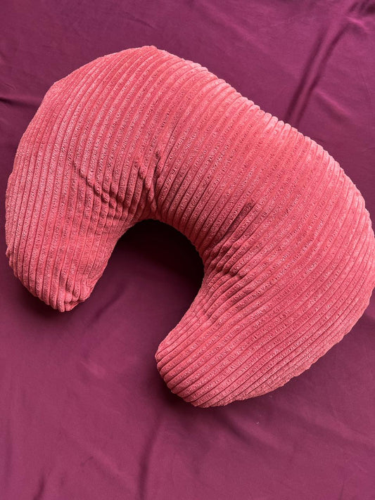 Premium Velvet Nursing Pillow | Striped Velvet