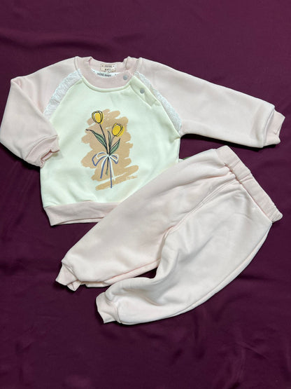 Baby Two-Piece Warm Clothing Set