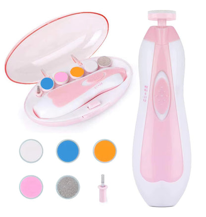 Electric Nail Kit – Gentle &amp; Safe Baby Nail Trimmer