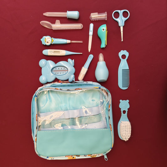 Baby Grooming Kit – 13-Piece Care Set with Storage Bag