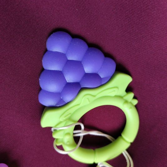 Teether with chain