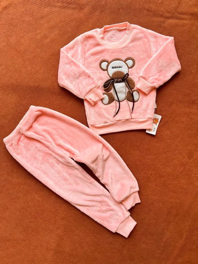 Imported 2-Piece Velvet Winter Set