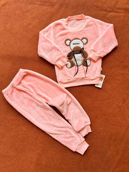 Imported 2-Piece Velvet Winter Set