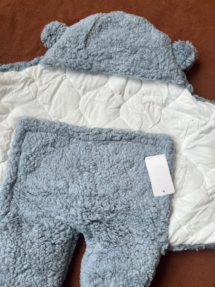Imported Wool Baby Swaddle - Ultra-Soft, Warm & Cozy