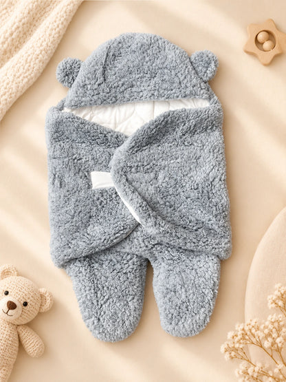 Imported Wool Baby Swaddle - Ultra-Soft, Warm & Cozy