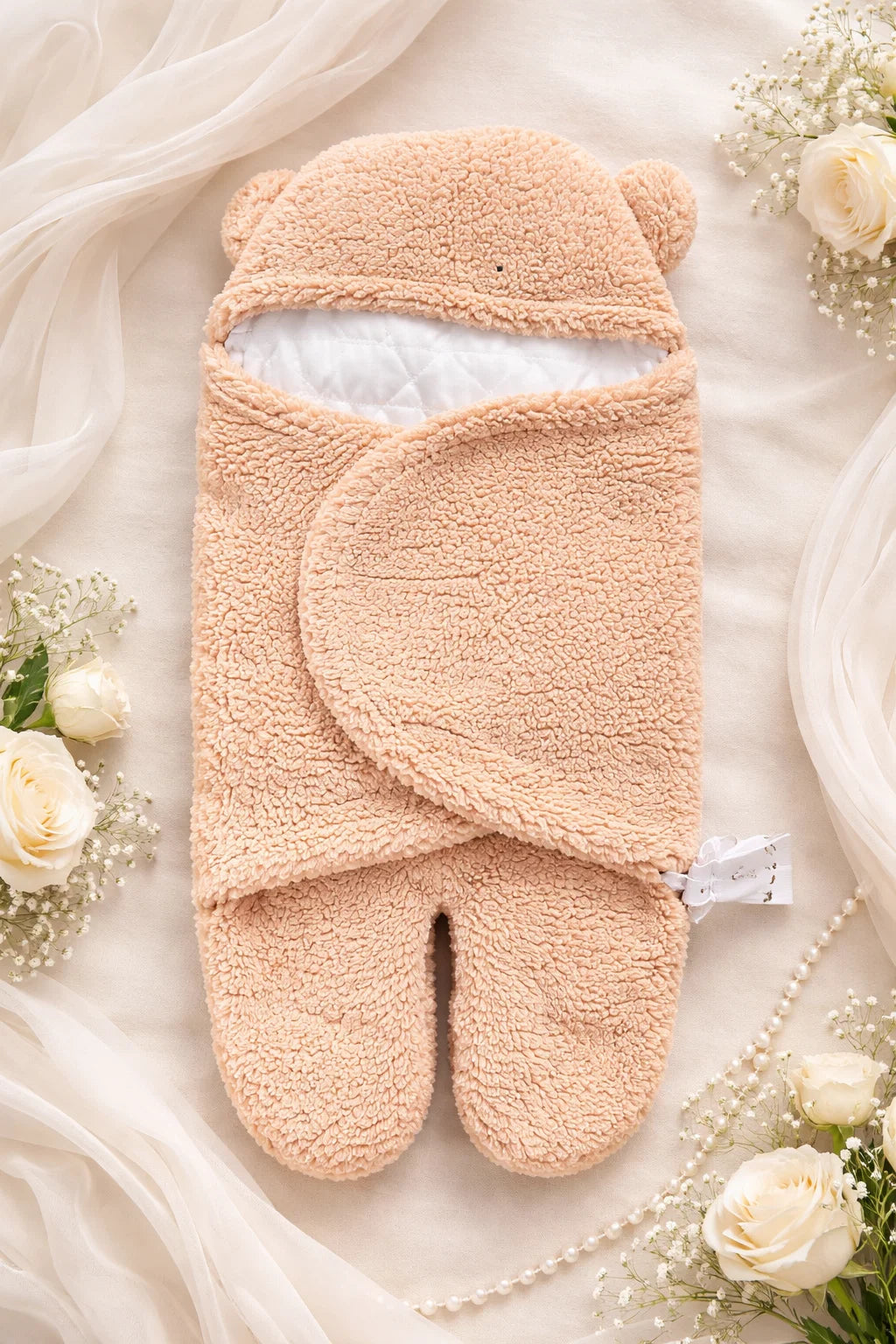 Imported Wool Baby Swaddle – Ultra-Soft, Warm & Cozy