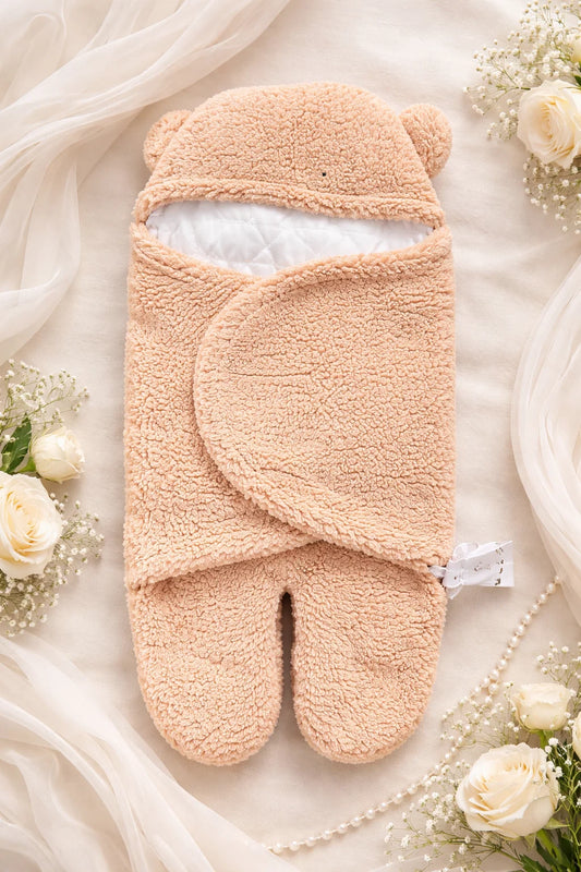 Imported Wool Baby Swaddle – Ultra-Soft, Warm & Cozy