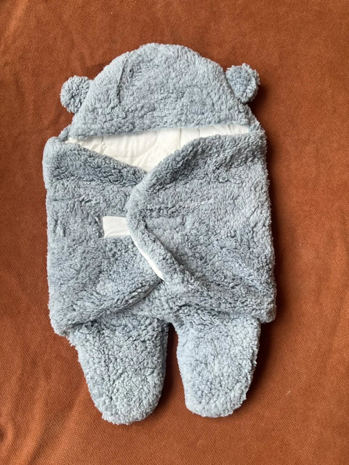 Imported Wool Baby Swaddle - Ultra-Soft, Warm & Cozy