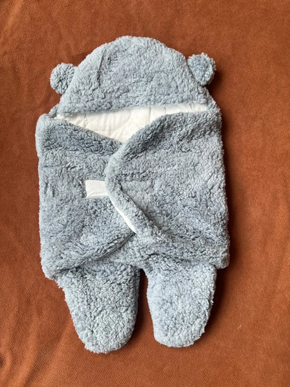 Imported Wool Baby Swaddle - Ultra-Soft, Warm & Cozy