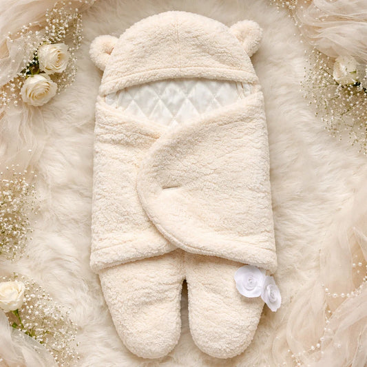Imported Wool Baby Swaddle – Ultra-Soft, Warm & Cozy