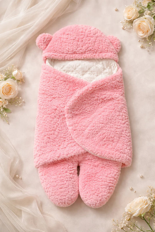 Imported Wool Baby Swaddle – Ultra-Soft, Warm & Cozy