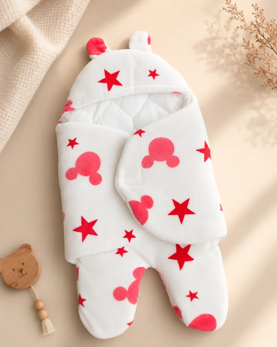 Imported Wool Baby Swaddle – Ultra-Soft, Warm & Cozy