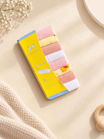 Baby Face Towel Pack of 8 | Soft Baby Washcloths