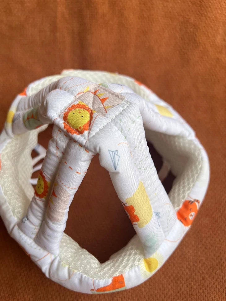 Kids Essentials Baby Head Protection Cap - Soft Safety Helmet