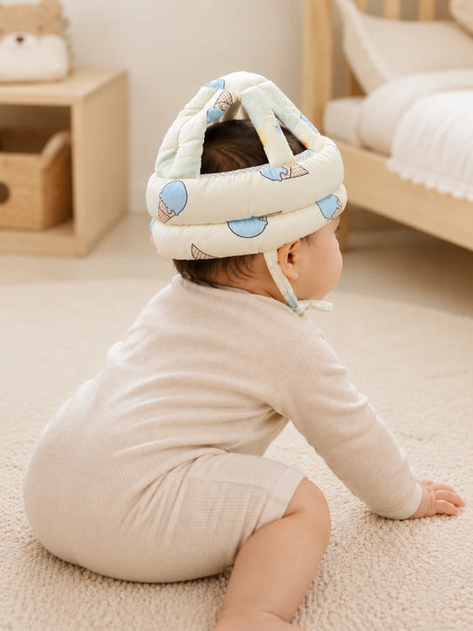 Baby Head Protection Cap - Soft Safety Helmet