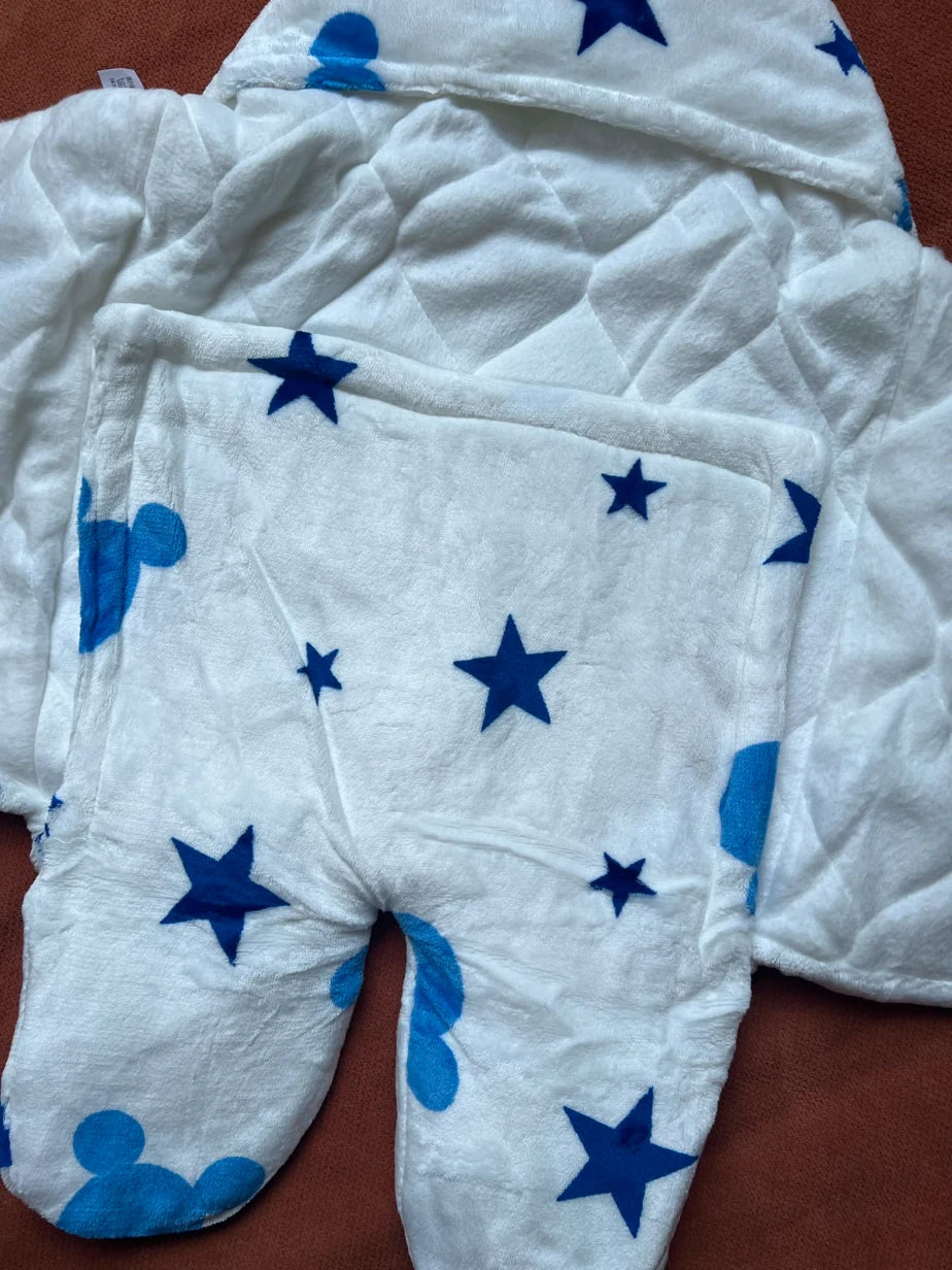 Imported Wool Baby Swaddle - Ultra-Soft, Warm & Cozy
