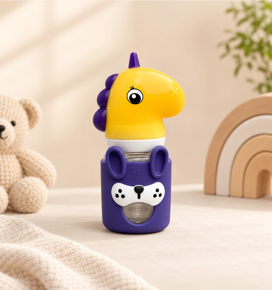 Kids Essentials Premium Glass Baby Feeder Anti colic