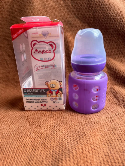 Premium Glass Feeding Bottle 60ml