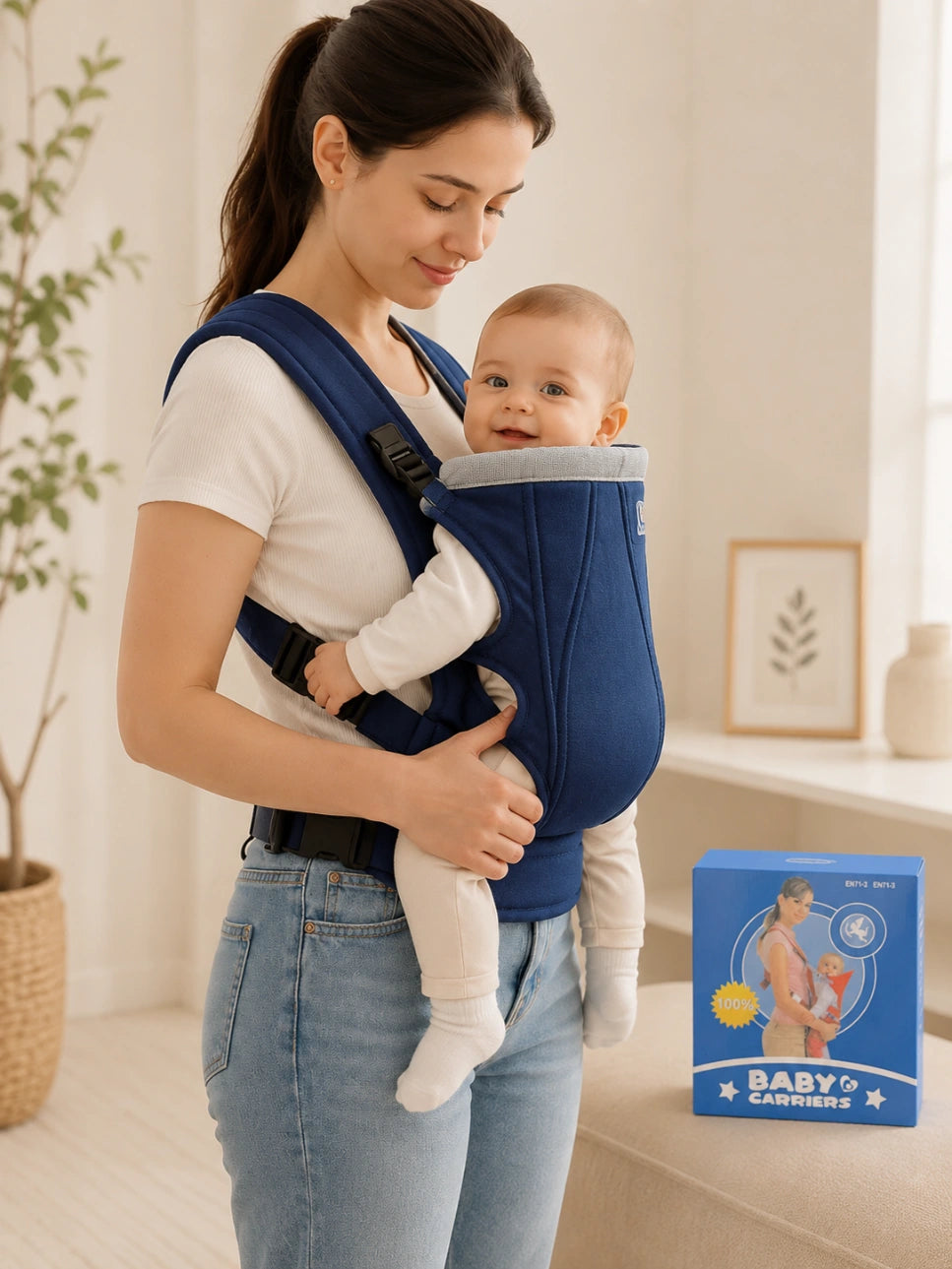 Baby Carrier Bag – Adjustable & Comfortable for Newborns