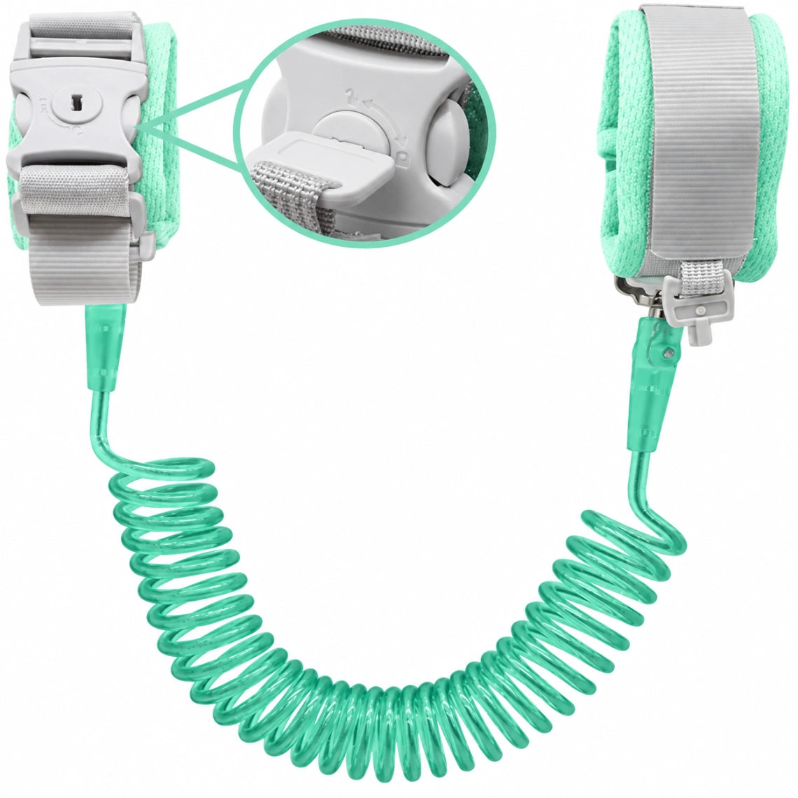 Kids Safety Leash Anti-Lost Wrist Strap with Lock