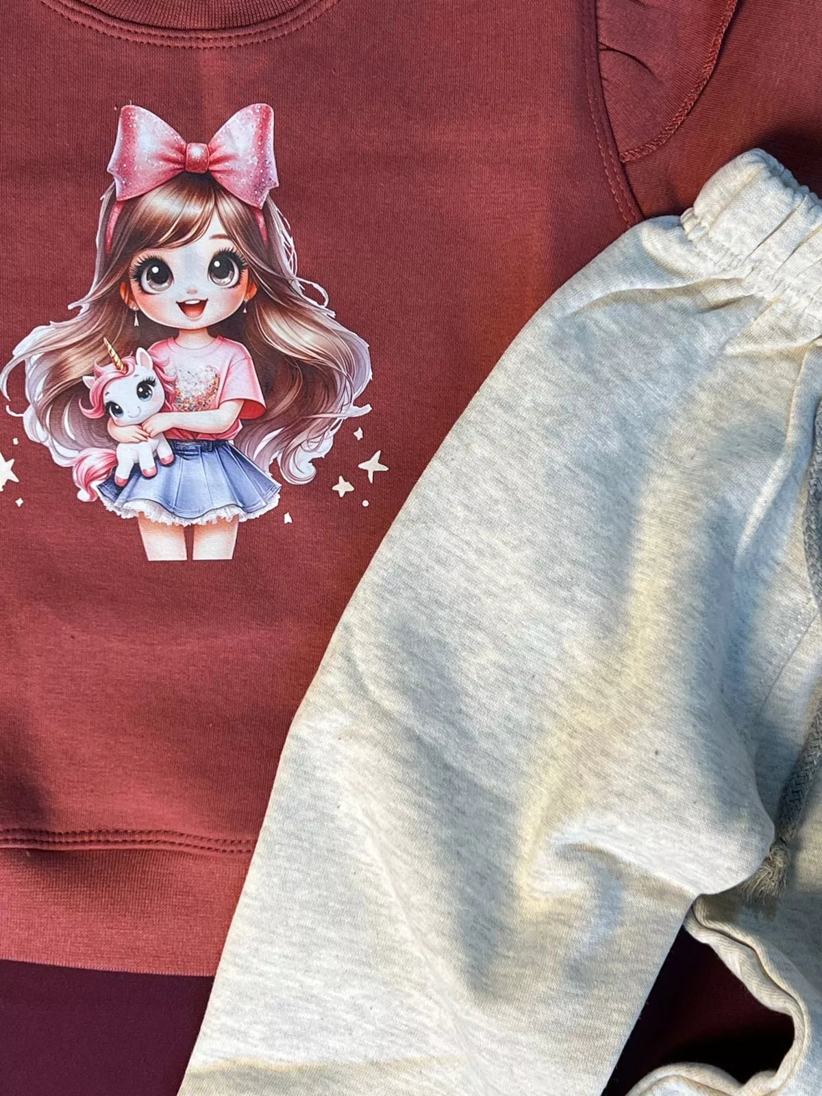 Kids Winter Clothing Set – Warm Top & Cozy Joggers