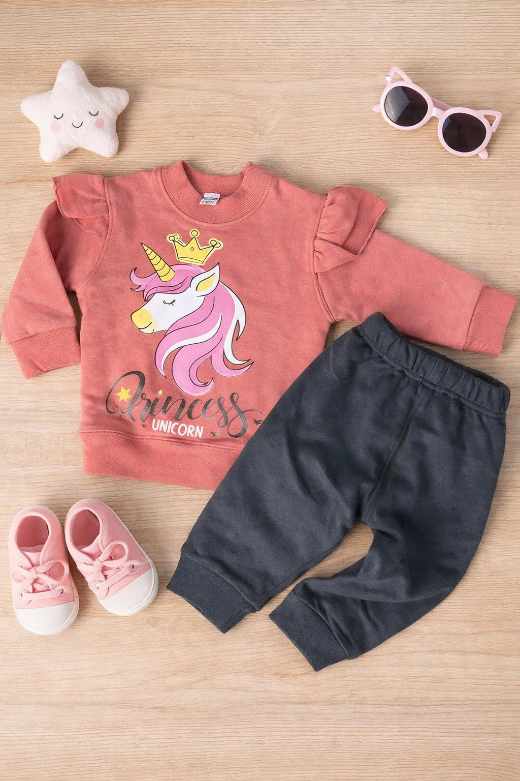 Kids Winter Clothing Set – Warm Top & Cozy Joggers