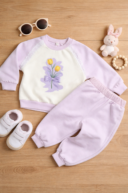 Baby Two-Piece Warm Clothing Set