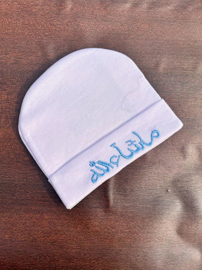 Mashallah Embroidered Cap – Elegant & Meaningful
