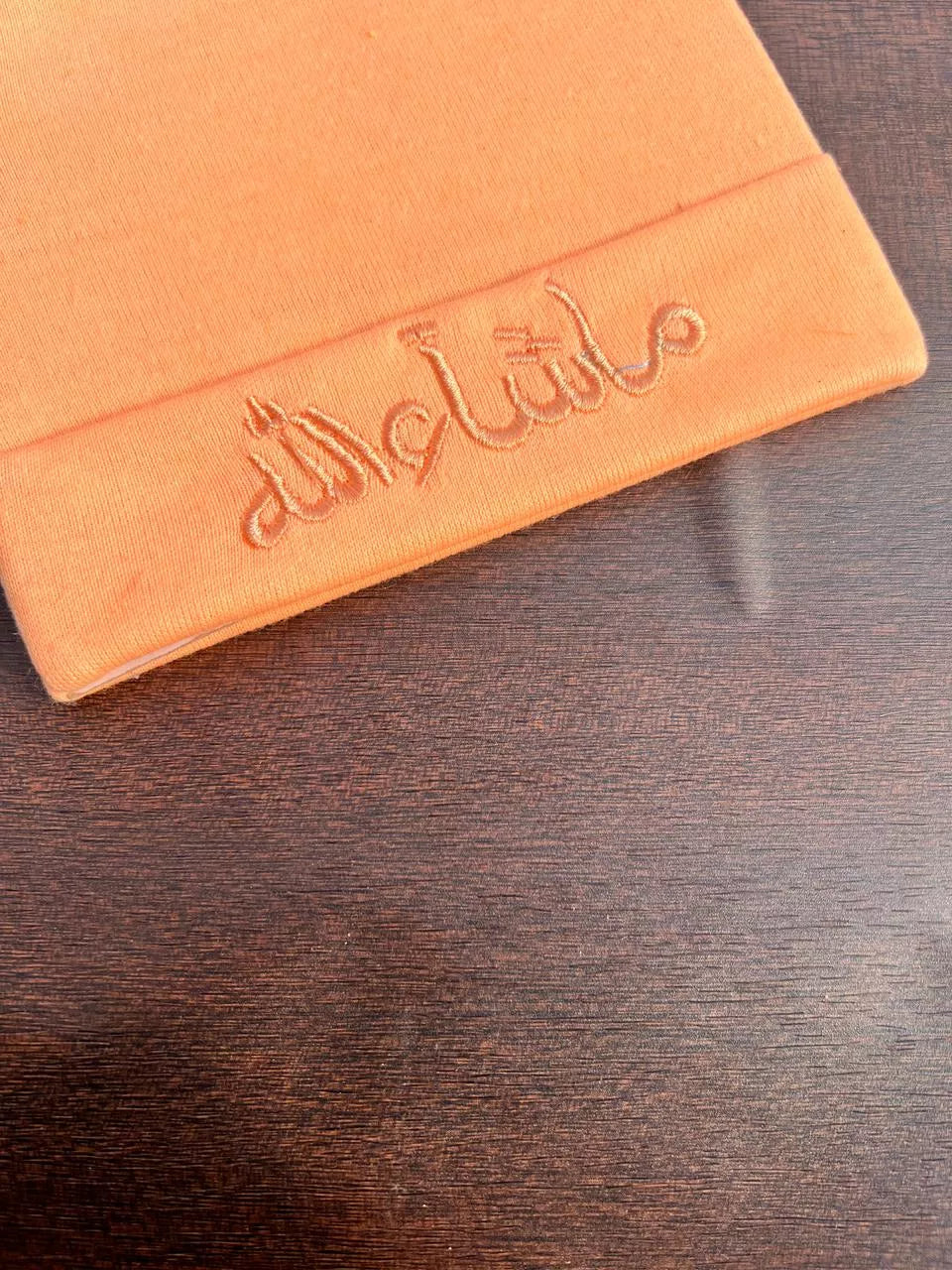 Mashallah Embroidered Cap – Elegant & Meaningful