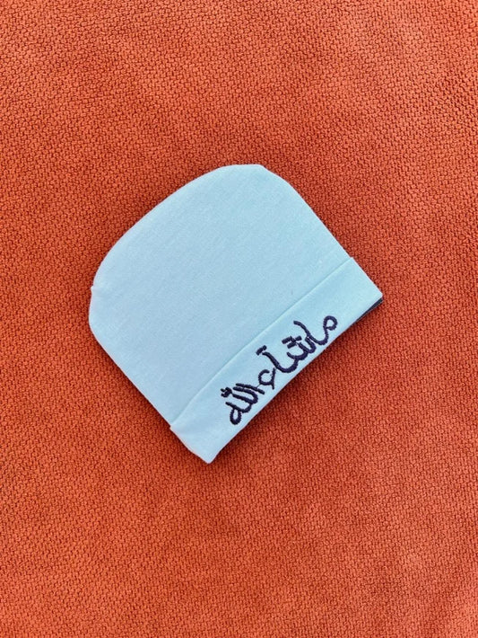 Mashallah Embroidered Cap – Elegant & Meaningful