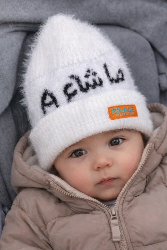 Mashallah Knitted Baby Winter Cap